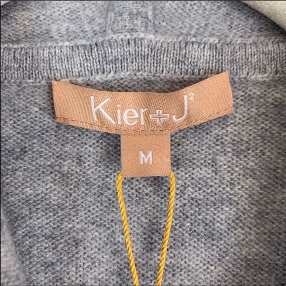 100% Cashmere Kier & J Full Zip Sweater - Picture 6 of 7